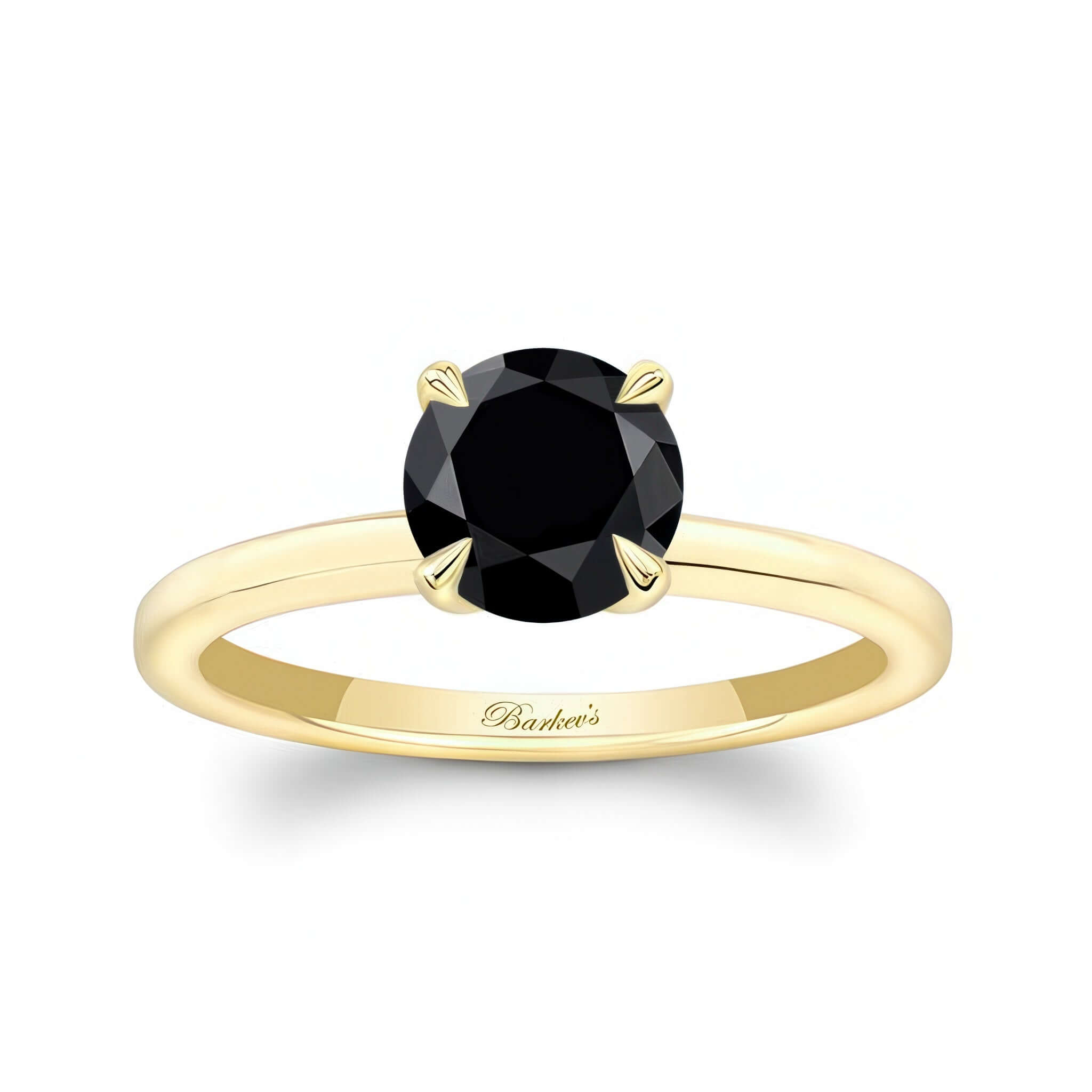 Black And White Diamond Micro Pave Hidden Halo Ring