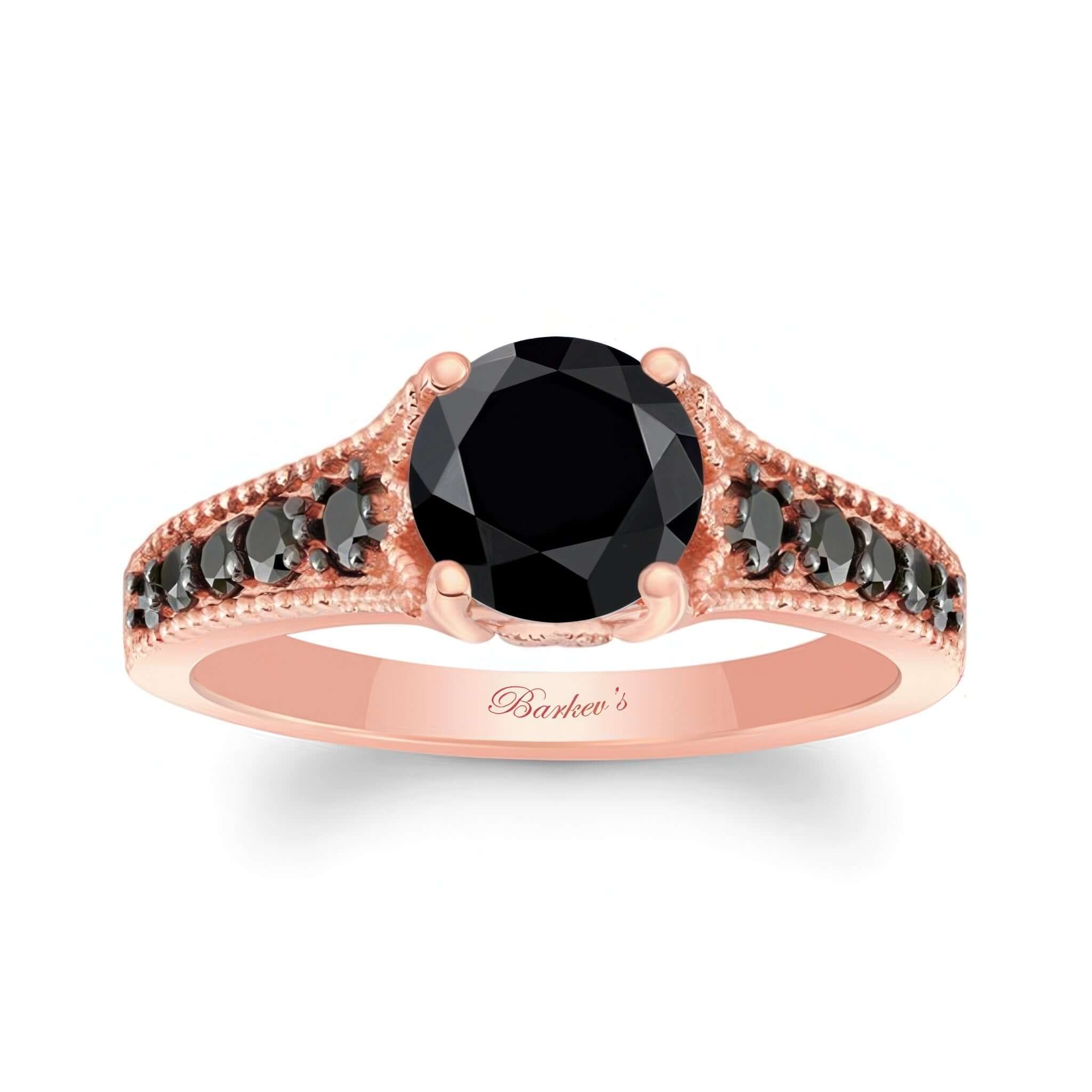 Black Diamond Vintage Ring