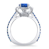 Ribbon Blue Sapphire Ring