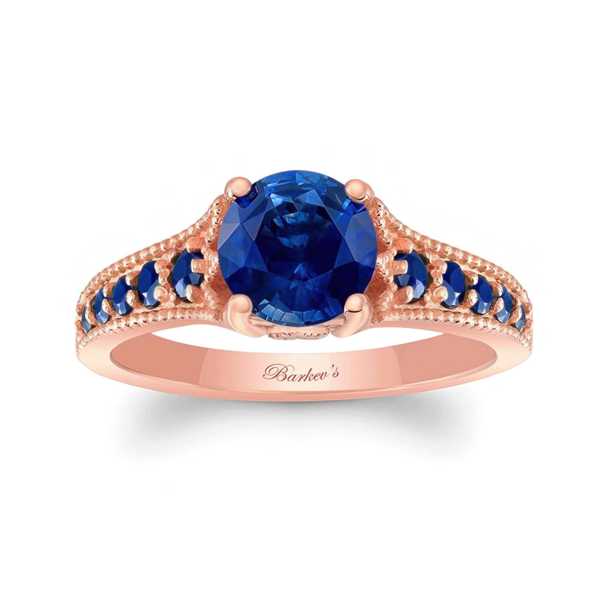 Blue Sapphire Vintage Ring
