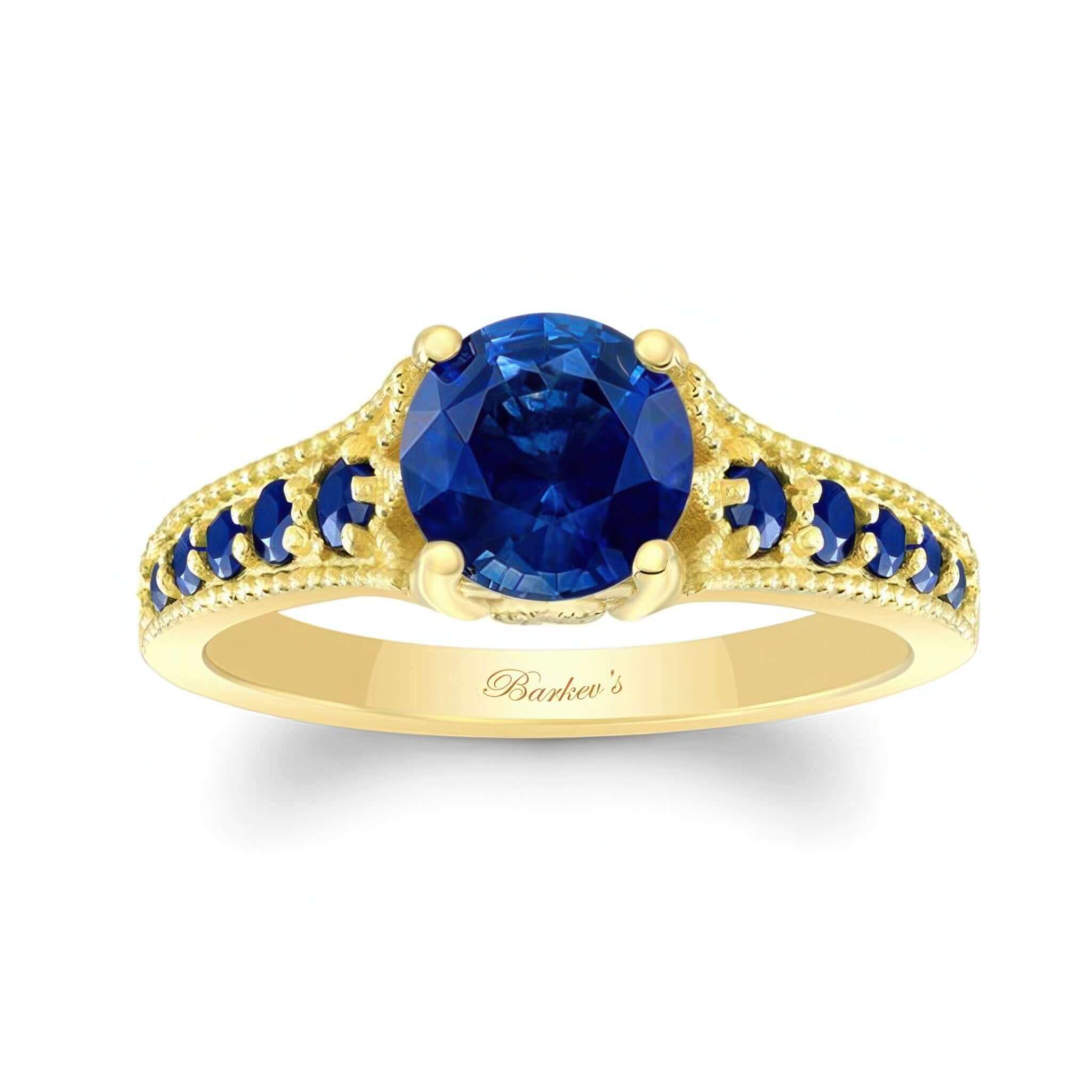 Blue Sapphire Vintage Ring