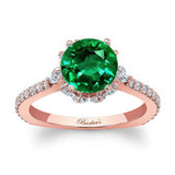 2 Carat Emerald And Diamond Ring