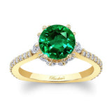 2 Carat Emerald And Diamond Ring