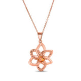 Citrine Flower Necklace