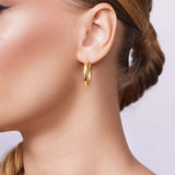 Gold Hoop Earrings