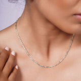 Solid Gold Paper Clip Chain