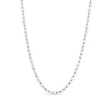 Solid Gold Paper Clip Chain