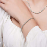 Lightweight Wheat Gold Bracelet