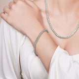 Lightweight Wheat Gold Bracelet