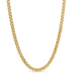 Men's Lightweight Wheat Gold Chain