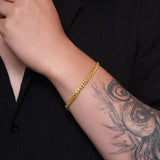 Men's Lightweight Cuban Link Bracelet