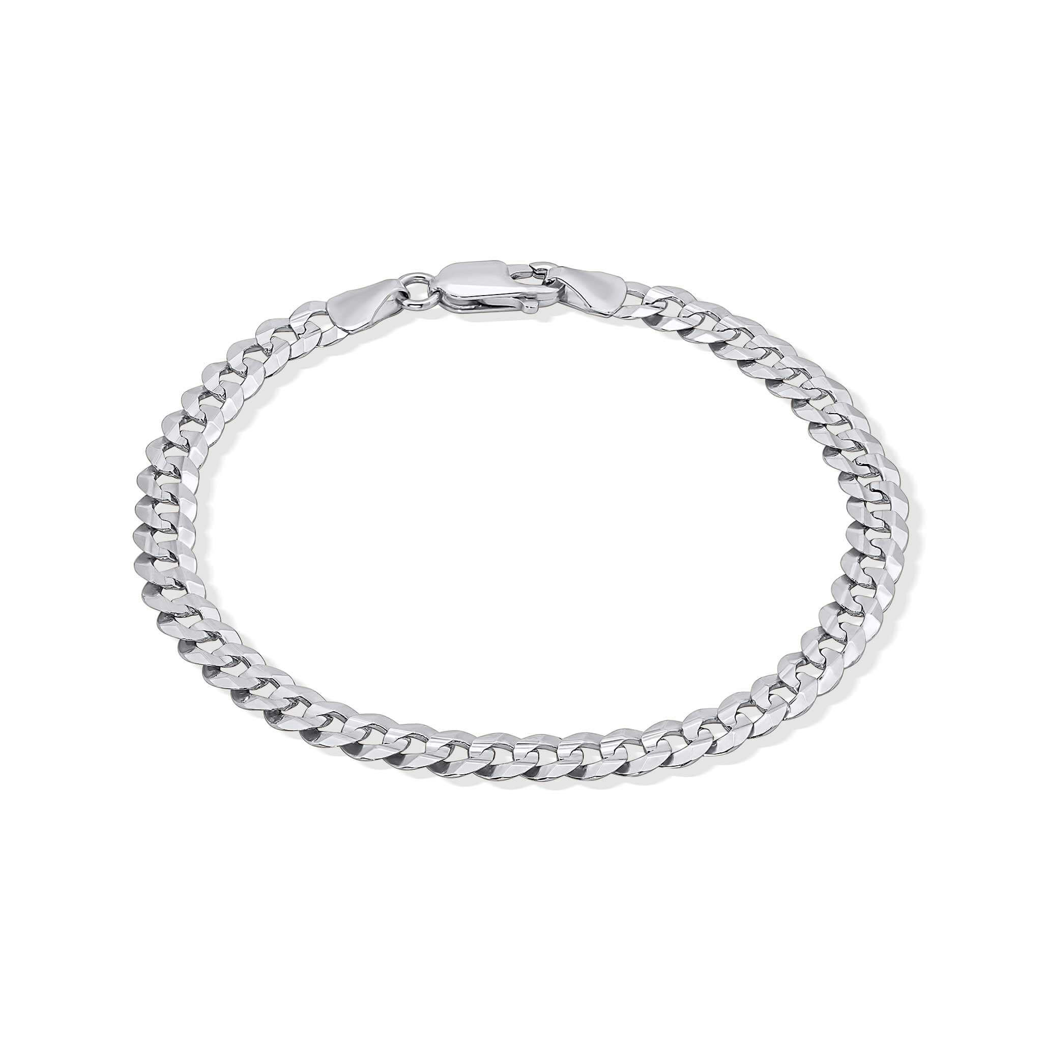 Gold Curb Link Bracelet