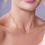 Solid Curb Link Chain