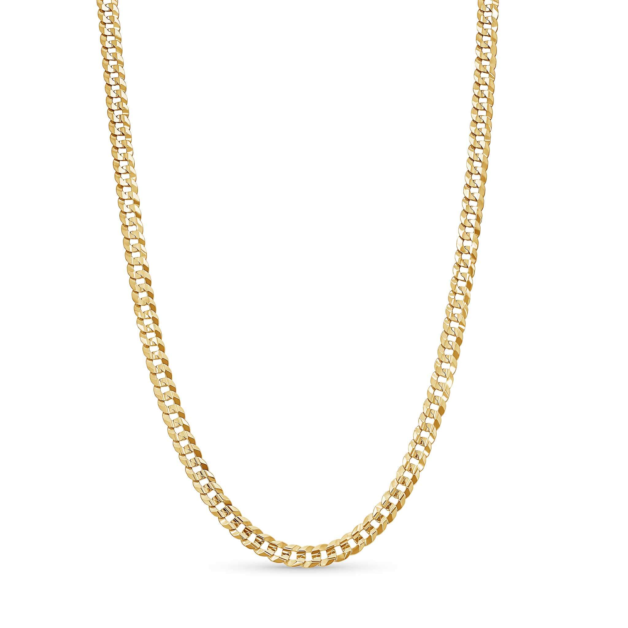 Solid Curb Link Chain