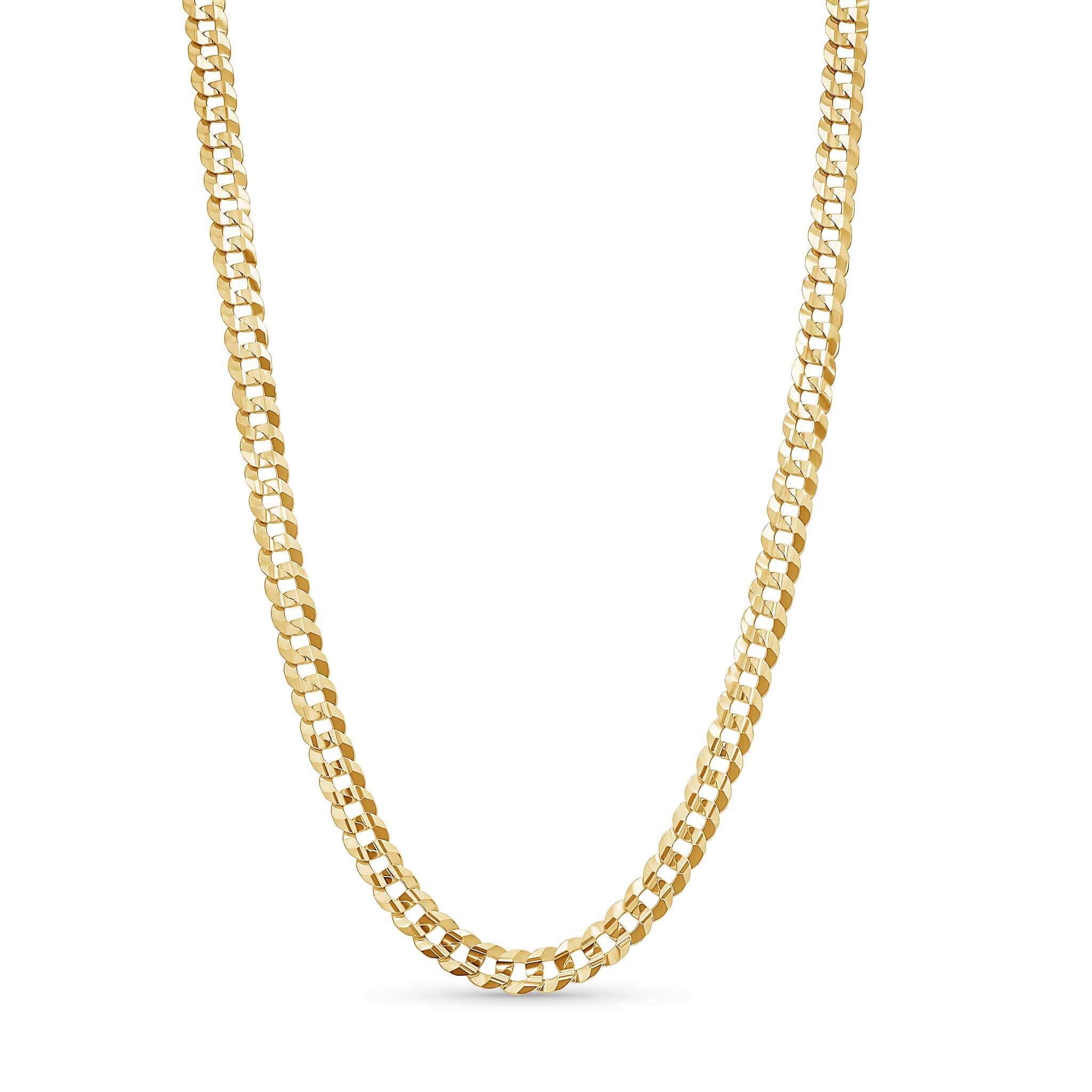 Solid Curb Link Chain