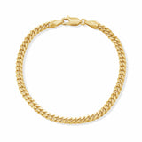 Solid Gold Miami Cuban Bracelet