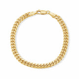 Solid Gold Miami Cuban Bracelet