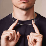 Men's White Gold Miami Cuban Chain