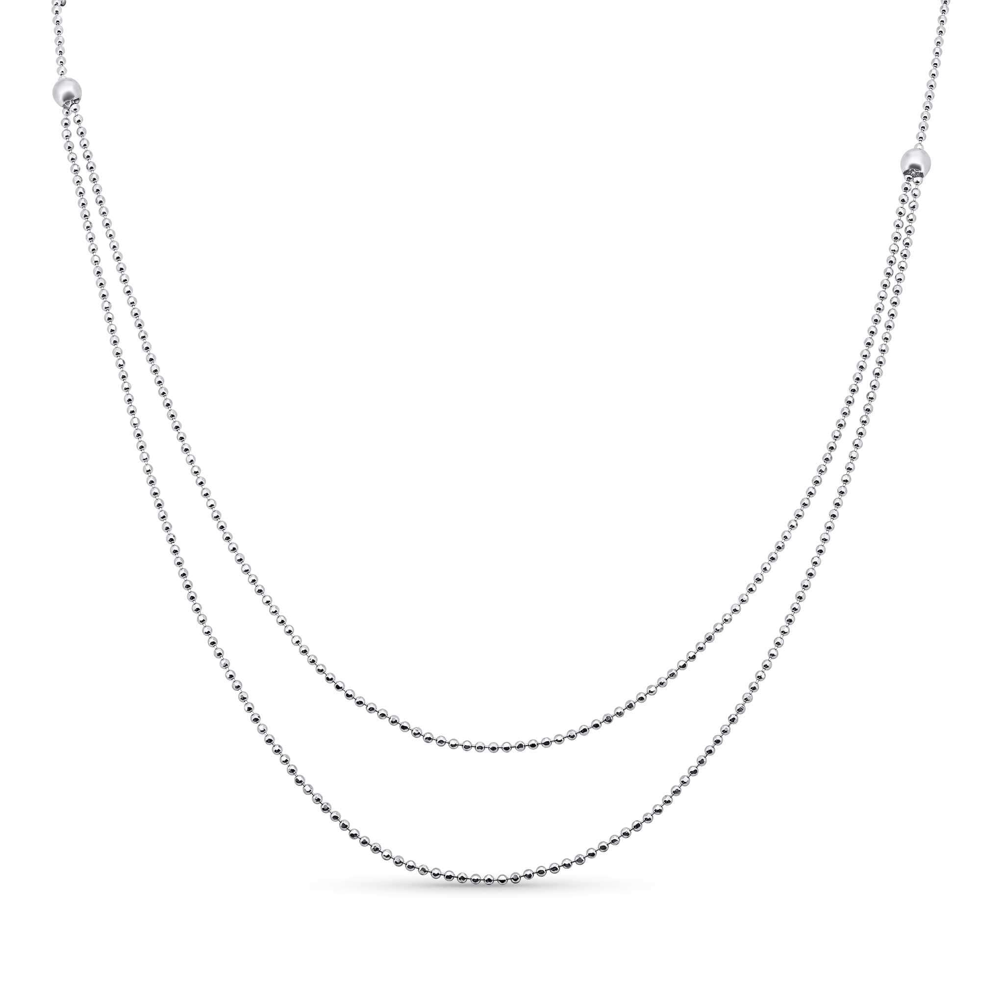 Layered Beaded Gold Chain