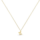 Gold Butterfly Necklace