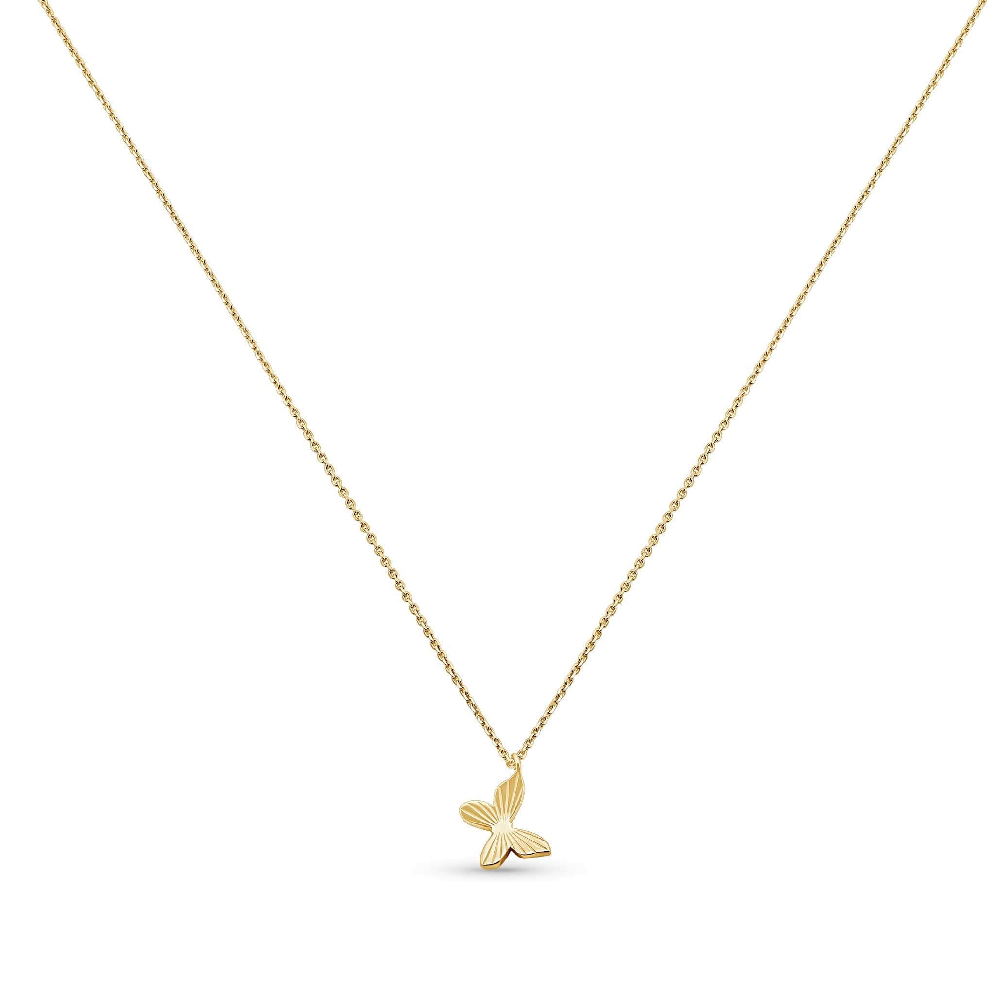 Gold Butterfly Necklace