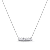 Gold Puffy Mama Necklace