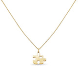 Gold Puzzle Pendant