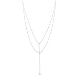 Layered Gold Dangle Necklace