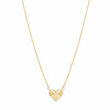Engraved Heart Necklace