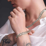 Men's Solid Gold Curb Bracelet