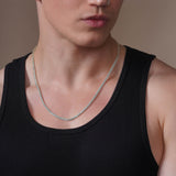 Men's Diamond Cut Franco Gold Chain