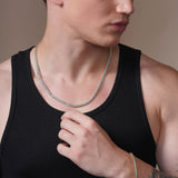 Men's Diamond Cut Franco Gold Chain