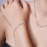 Figaro Gold Bracelet