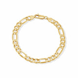 Men's Figaro Gold Bracelet