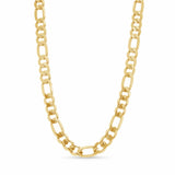 Men's Figaro Yellow Gold Chain