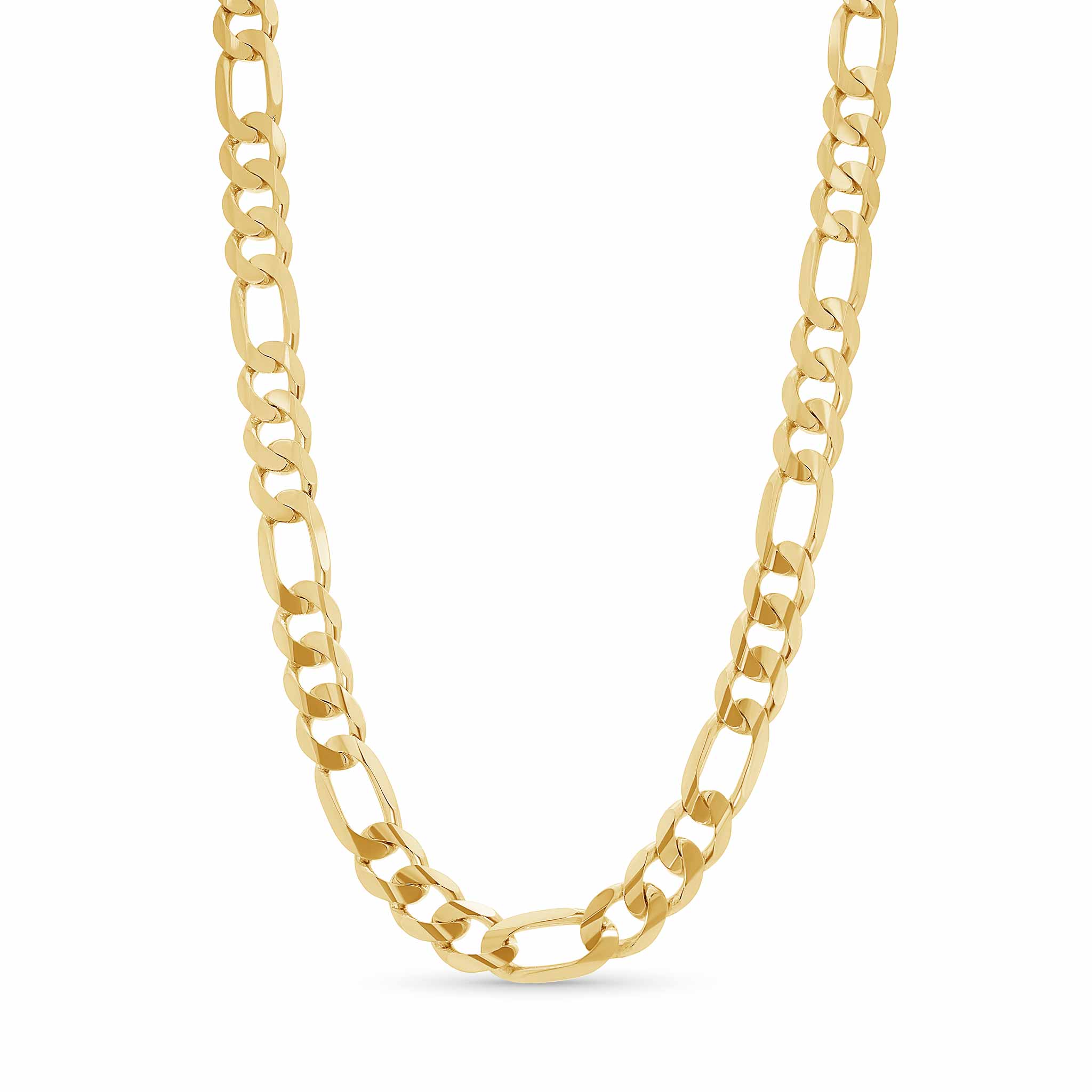 Men's Figaro Yellow Gold Chain