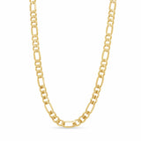 Men's Figaro Yellow Gold Chain