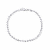 Moon Cut Gold Bead Bracelet