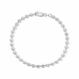 Moon Cut Gold Bead Bracelet