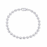 Moon Cut Gold Bead Bracelet