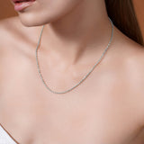 Moon Cut Gold Bead Chain