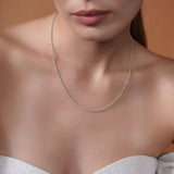 Moon Cut Gold Bead Chain