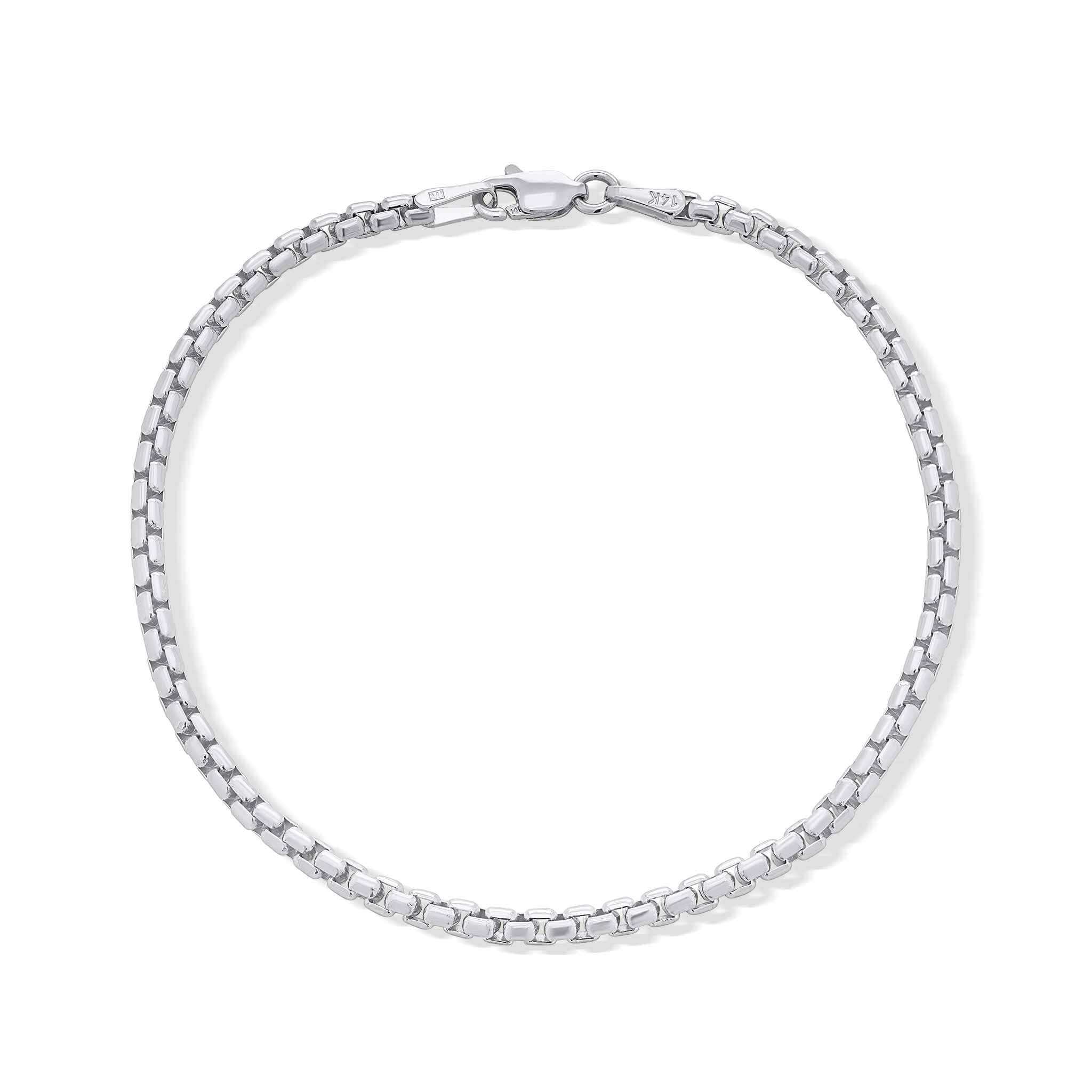 Round Box Chain Bracelet