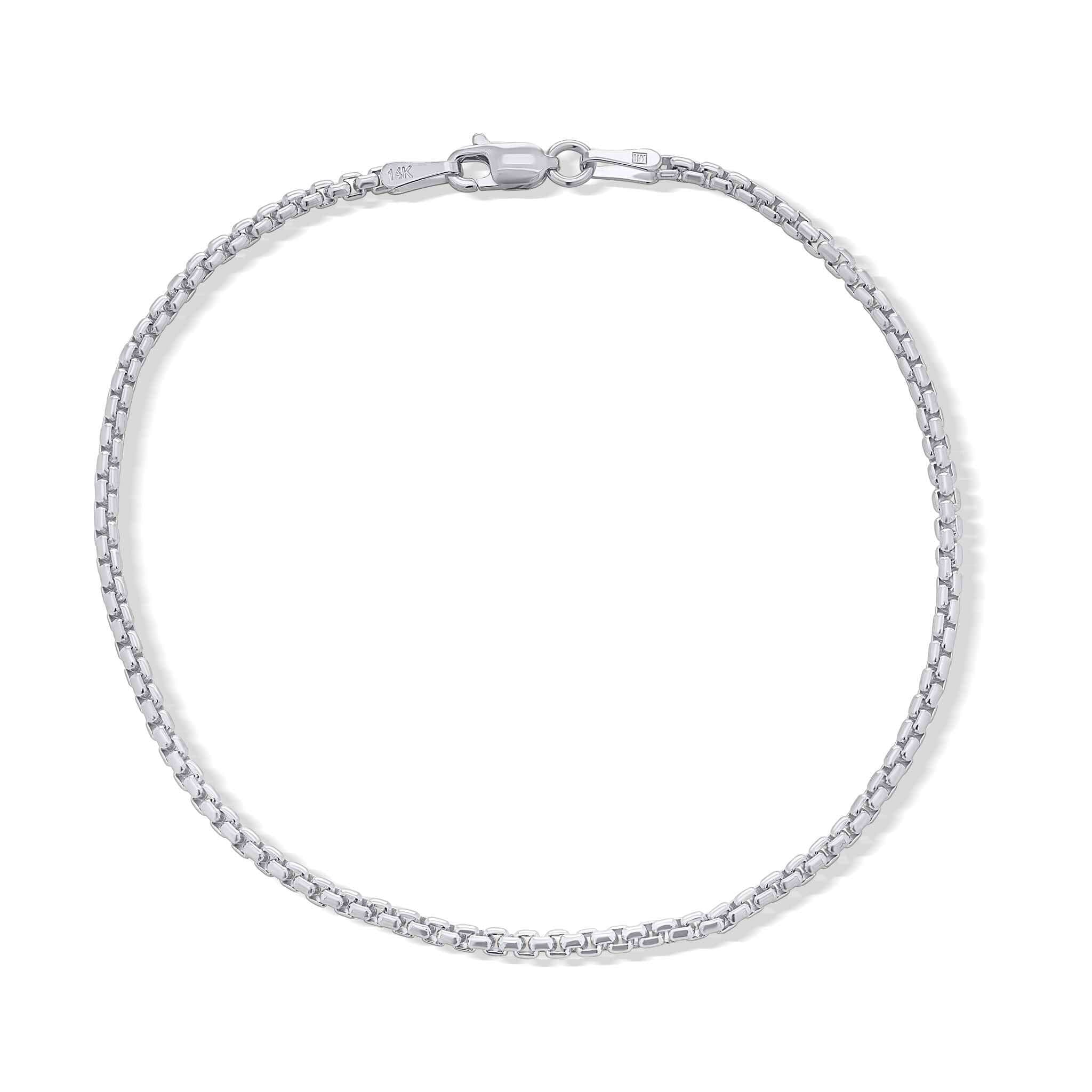 Round Box Chain Bracelet