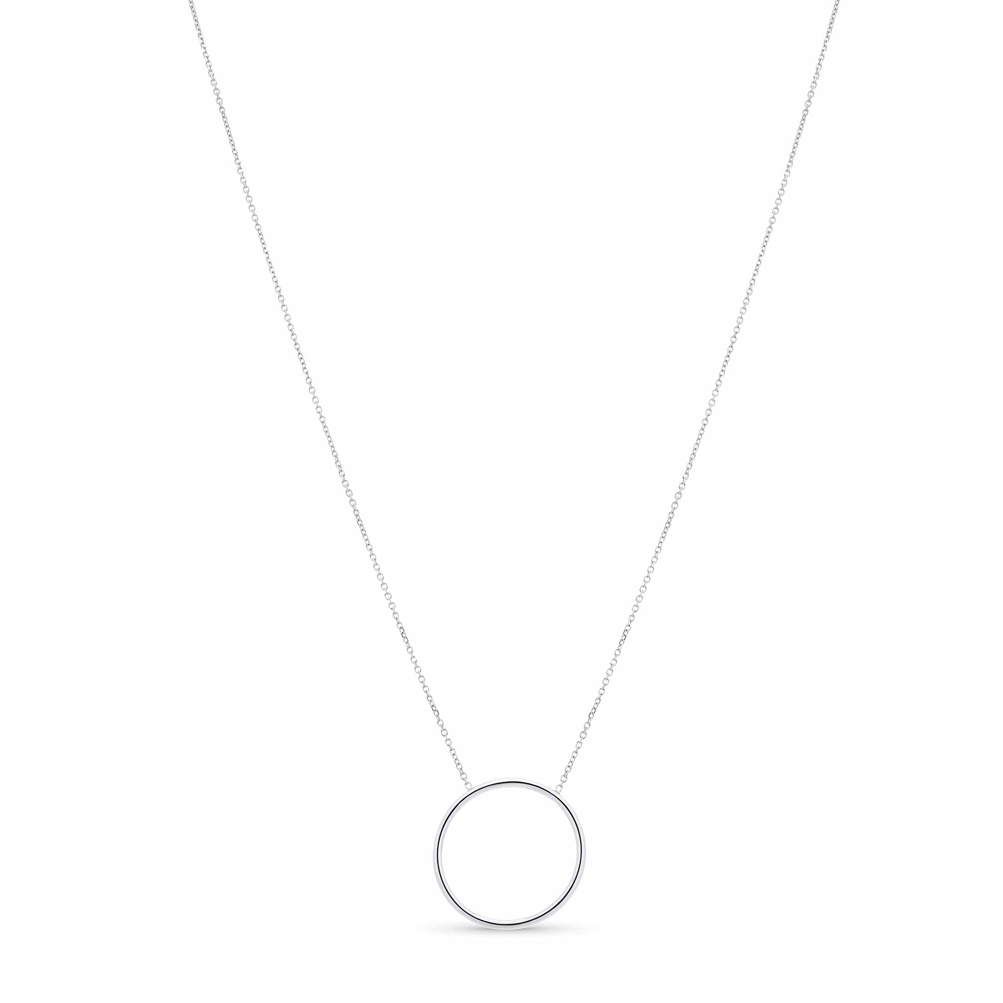 Gold Circle Necklace