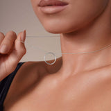 Gold Circle Necklace