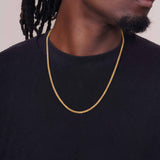 Men's Spiga Gold Chain