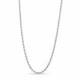 Men's Diamond Cut Rope Gold Chain