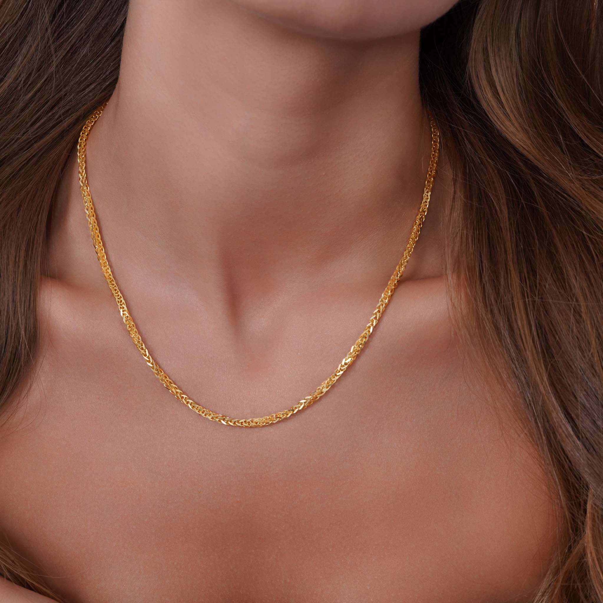 Spiga Solid Gold Chain