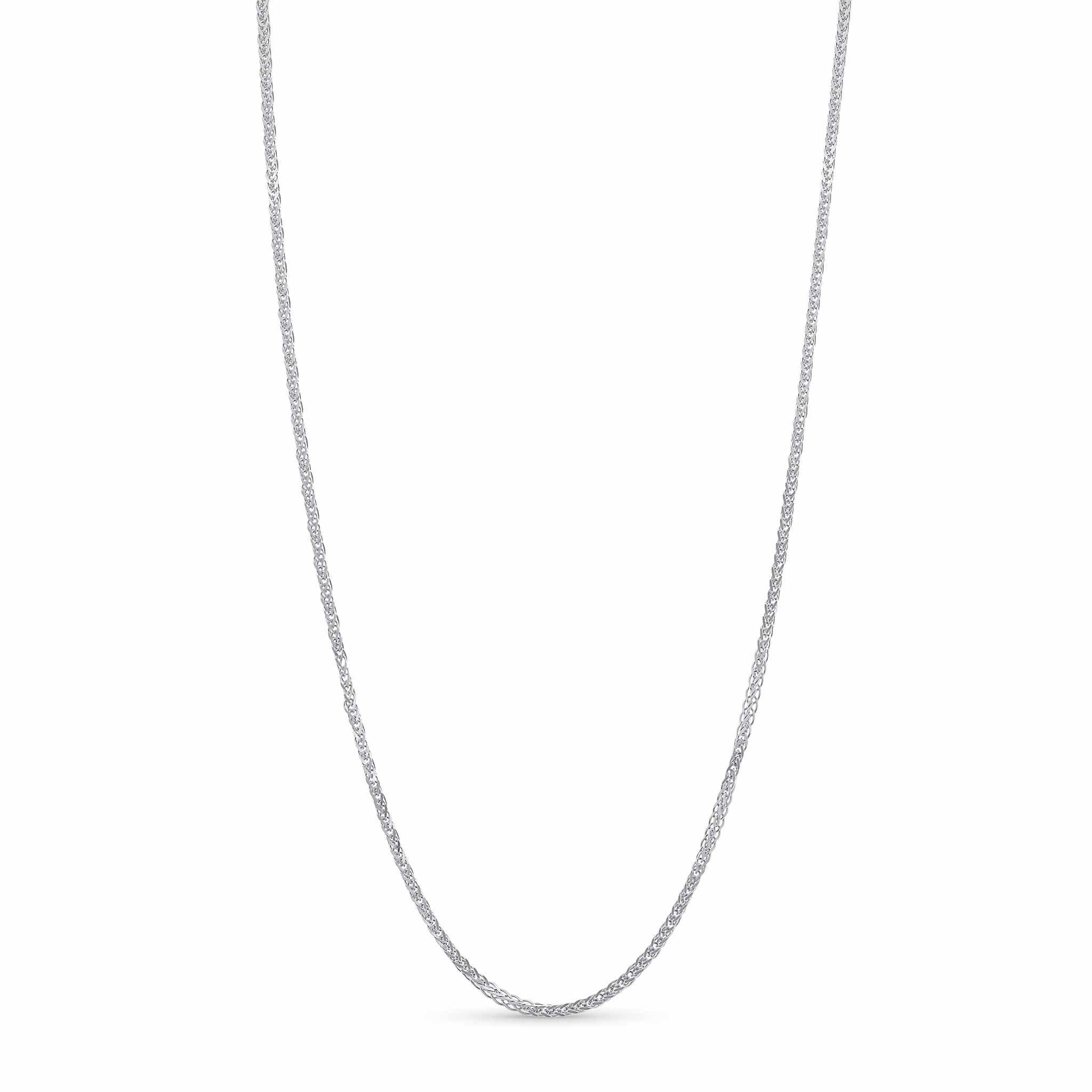 Diamond Cut Spiga Solid Gold Chain